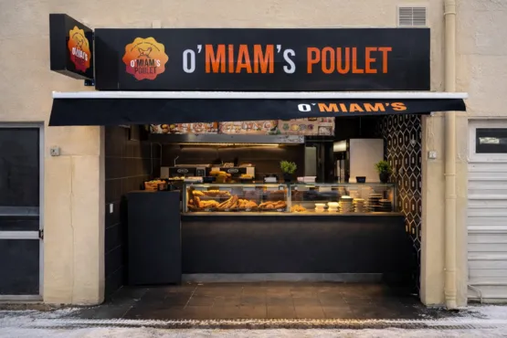 restaurant o miams poulet plat delicieux et frais